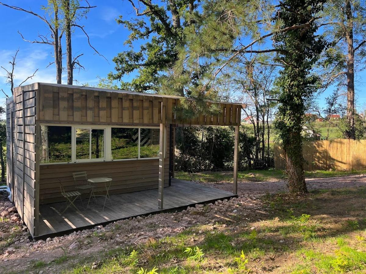La Cabane Du Champ Du Possible Uxeau エクステリア 写真